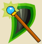 The Icon representing Tainted Bandit's Staff