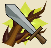 The Icon representing Elven Army Blade