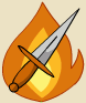 The Icon representing Knife of Searing