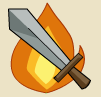 The Icon representing Sword of the Amulet (Level 30)