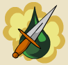 The Icon representing Death Ivy Dagger III