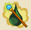 The Icon representing Death Ivy Staff III