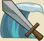 The Icon representing Battlespire Novice Sword (Level 9)
