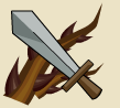 The Icon representing Rotten Wooden Sword