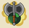 The Icon representing Baleful Battleaxe