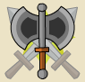 The Icon representing Demento's Gleaming Axe
