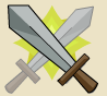 The Icon representing Plated Silver Rapier
